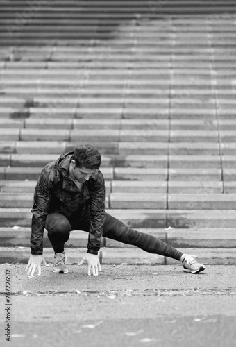 Jogging in the park