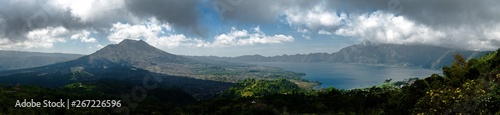 Gurung batur volcano  Bali  Indonesia