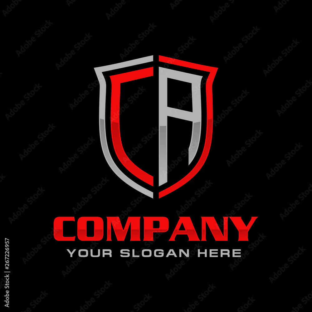 CA Initial Vector Logo Design CA Initial Vector Logo Design