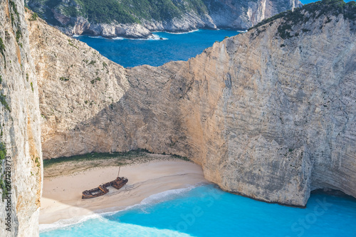 Wreck of a smugglers ship in Shipwreck Cove