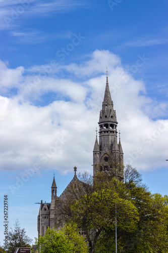 Church tower in Aberdeen, Scotland