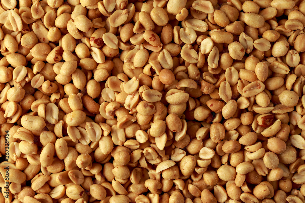 Roasted salted peanuts, pub snack. background, texture Roasted salted peanuts, pub snack. background, texture