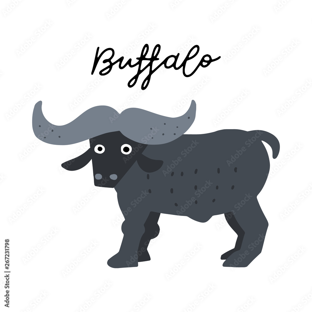 Naklejka premium Africa Animals Vector