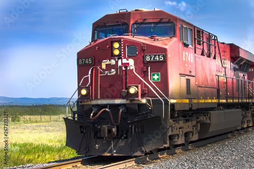 Canadian Red Train photo