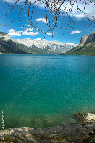 Lake in mountains