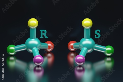 Colorful stereoisomers photo
