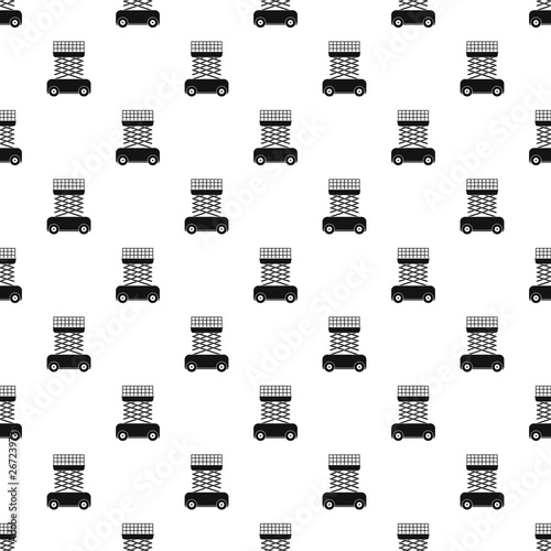 Lift machine pattern seamless vector repeat geometric for any web design