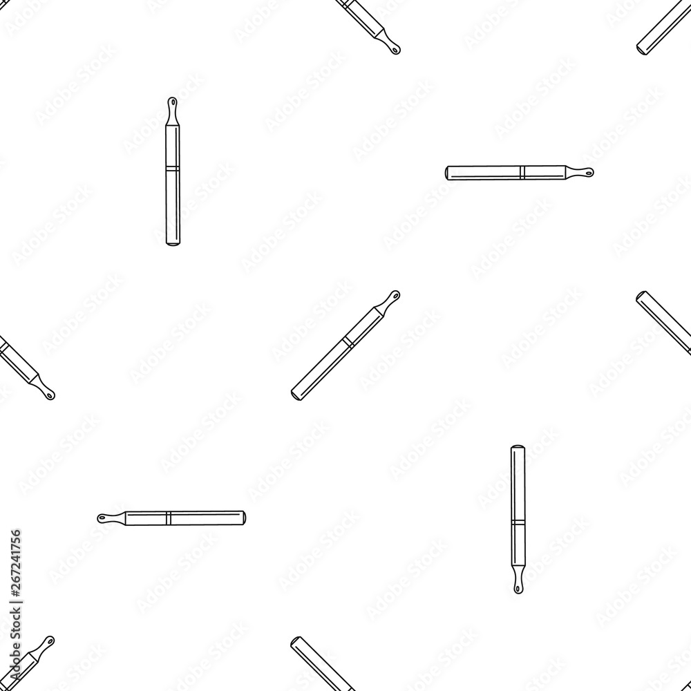 Electric cigarette pattern seamless vector repeat geometric for any web design Electric cigarette pattern seamless vector repeat geometric for any web design