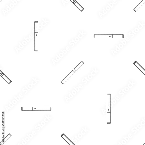 Closed vape pen pattern seamless vector repeat geometric for any web design