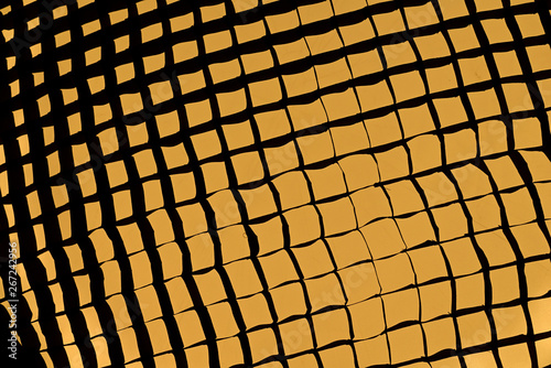 Close-up of studio reflector honeycomb grid