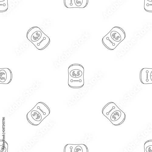 Modern glucose meter pattern seamless vector repeat geometric for any web design