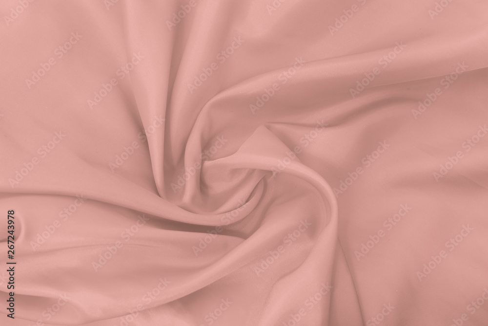 Fototapeta premium beige fabric twisted in the center