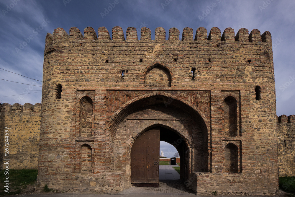 entrance of telavi castle