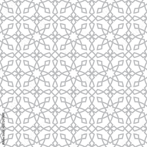 Vector islamic ornament, persian motiff . Seamless ramadan islamic vintage pattern elements . Geometric circular ornamental arabic floral symbol vector .