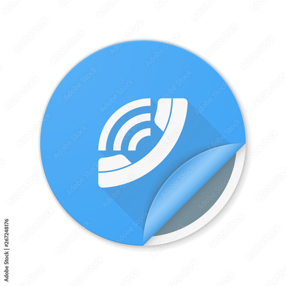 Call Phone Contact button Illustration Call Phone Contact button Illustration