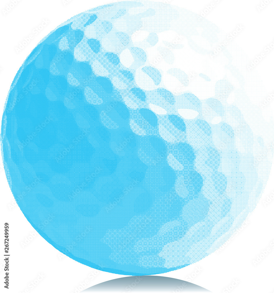 blue color aesthetic golf ball blue color aesthetic golf ball
