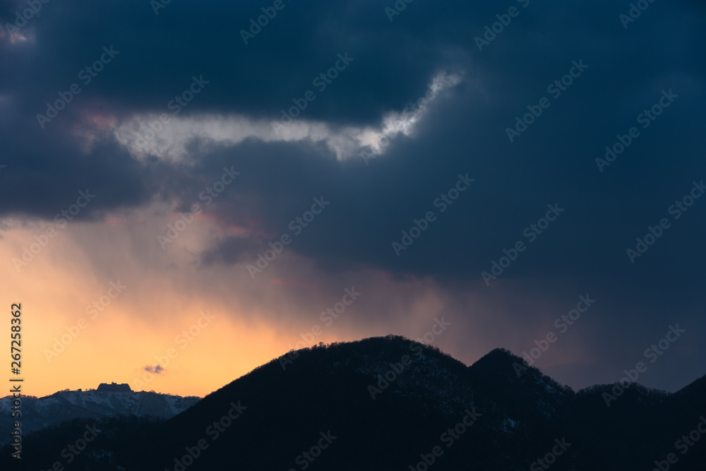 Obraz premium 北海道洞爺湖の風景