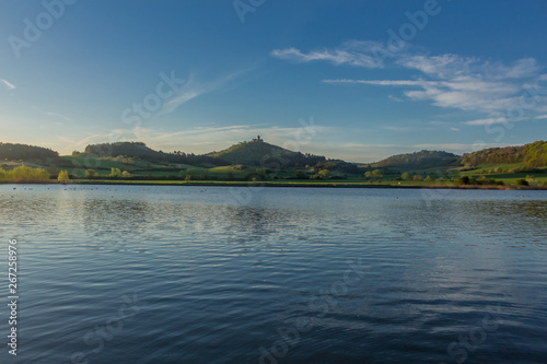 Morgendliche Erkundungstour entlang der Burg Drei Gleichen im Thüringer Becken photo