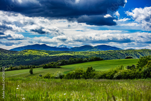 green spring mountains landscape 