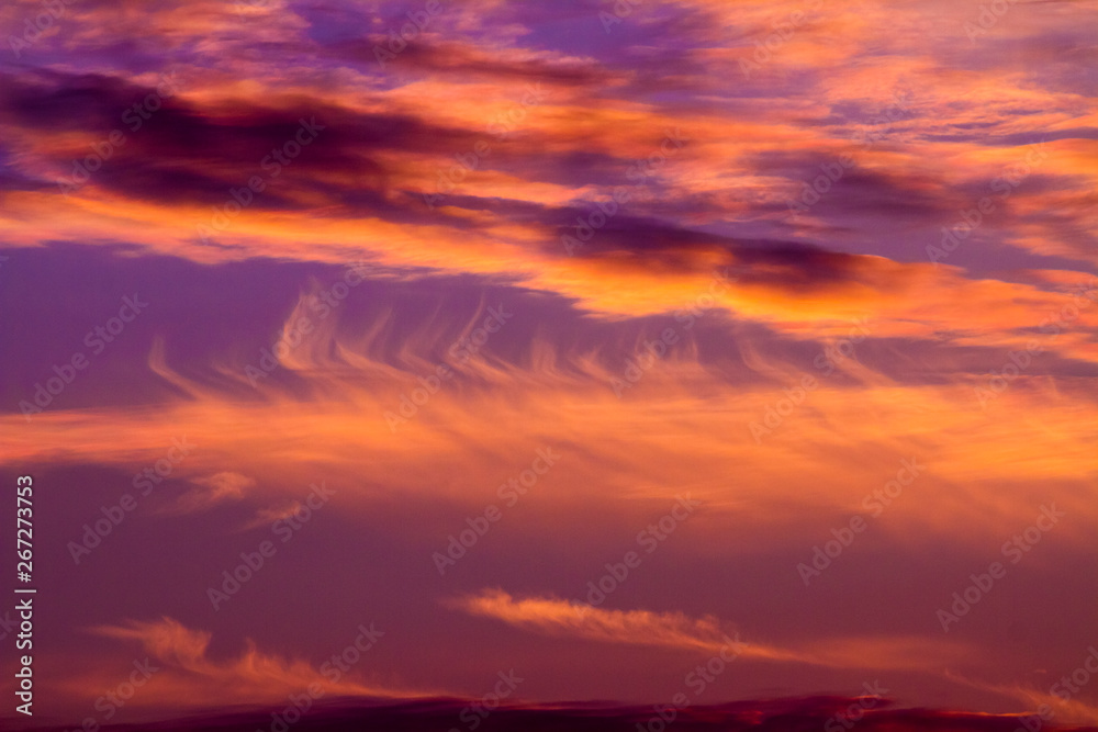 red sunset clouds red sunset clouds