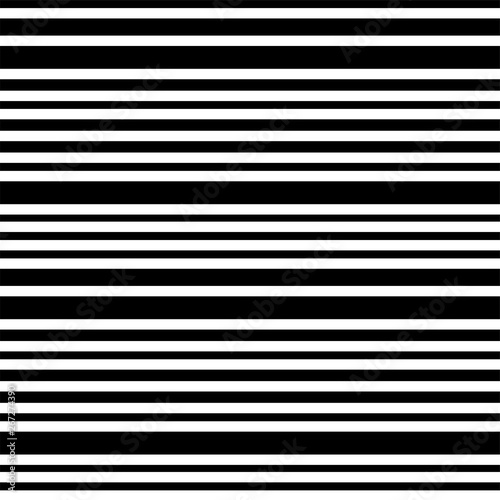 Black and white horizontal stripes abstract background