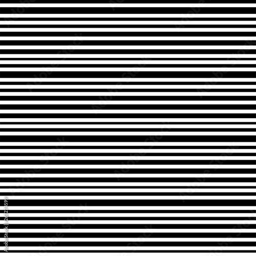 Black and white horizontal stripes abstract background