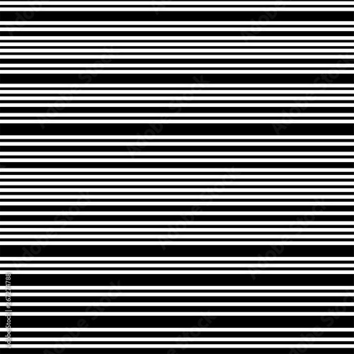Black and white horizontal stripes abstract background