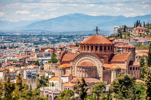 Saint Paul Church, Panoramic View, Thessaloniki city, Greece photo