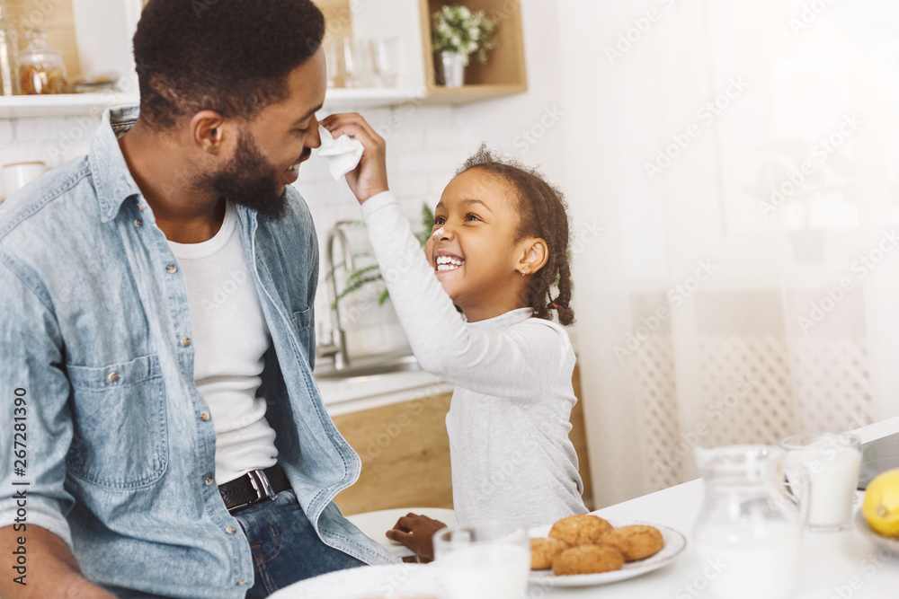 custom made wallpaper toronto digitalHappy family breakfast concept