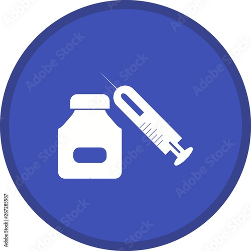 Steriods Glyph Multi color Background