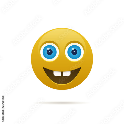 Laughing emoji icon