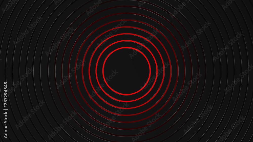 grey and red cirlces modern background 3d render grey and red cirlces modern background 3d render