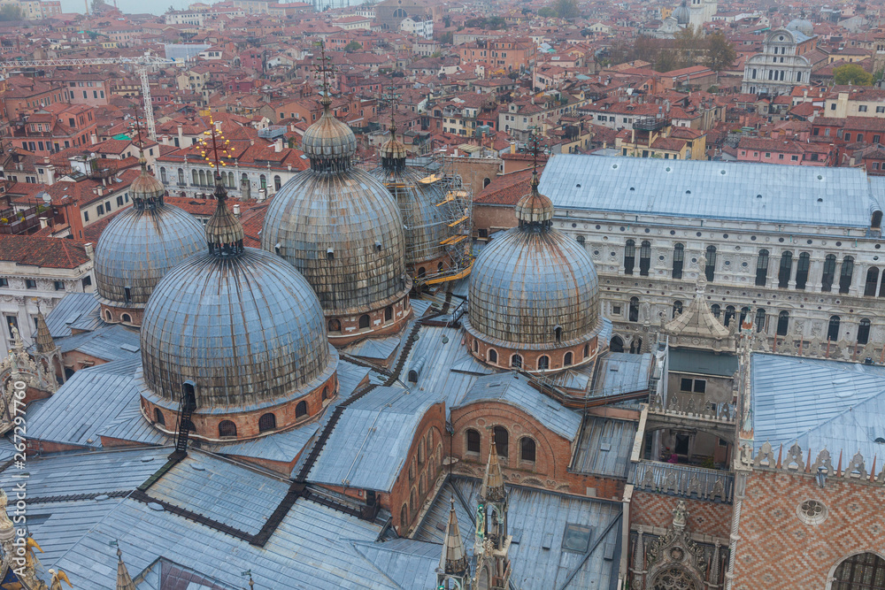 Basílica de San Marcos, Venecia, Capital de la región del Véneto, Italia, Mar Adriático, Mar Mediterráneo