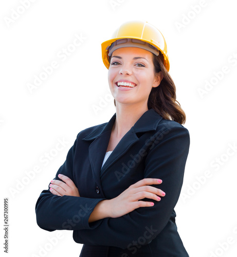 Smiling Female Contractor I...