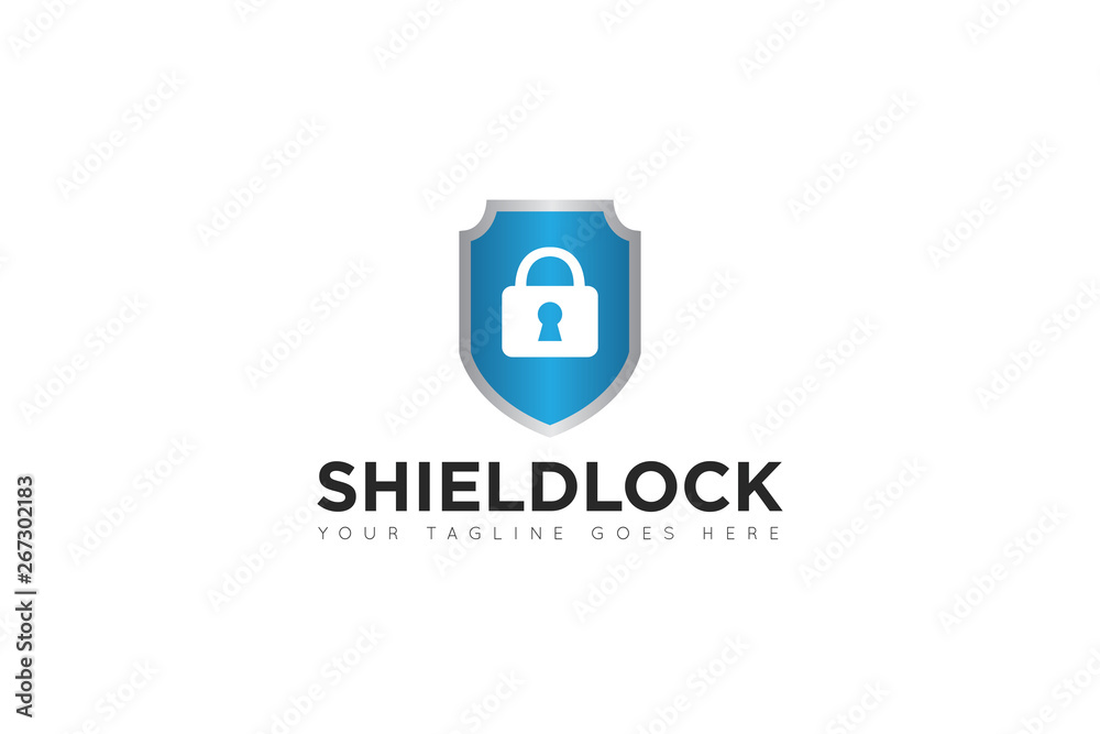 privacy shield logo and icon vector illustration design Template privacy shield logo and icon vector illustration design Template
