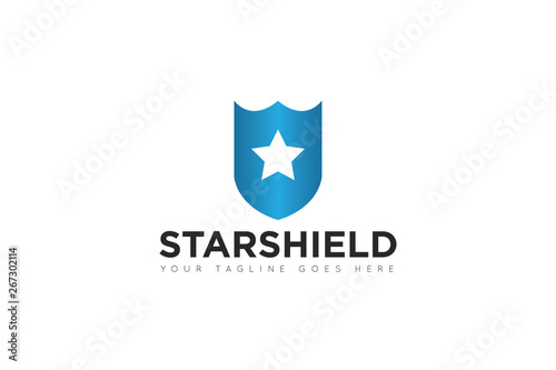 star shield logo and icon vector illustration design template Free Download star shield logo and icon vector illustration design template - GFXLoad