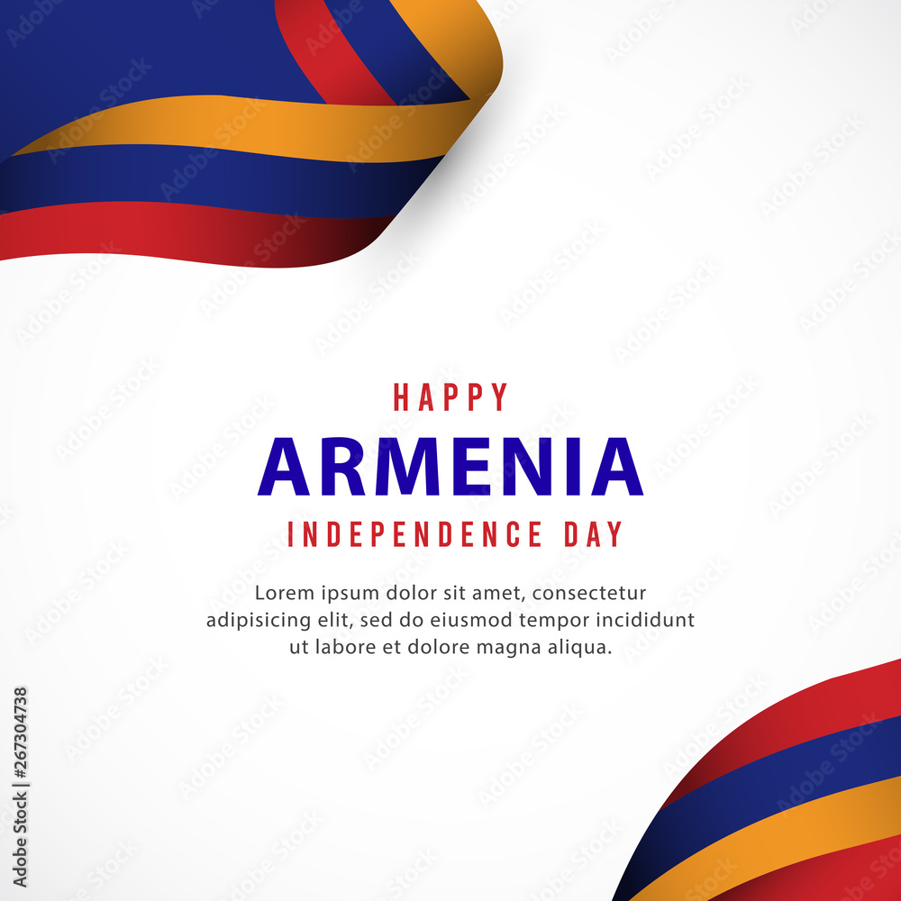 Armenia independence day vector template. Design illustration for banner, advertising, greeting cards or print. Armenia independence day vector template. Design illustration for banner, advertising, greeting cards or print.