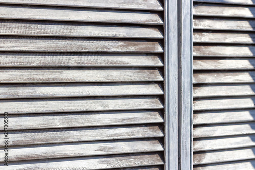 Old wooden blinds © roundex