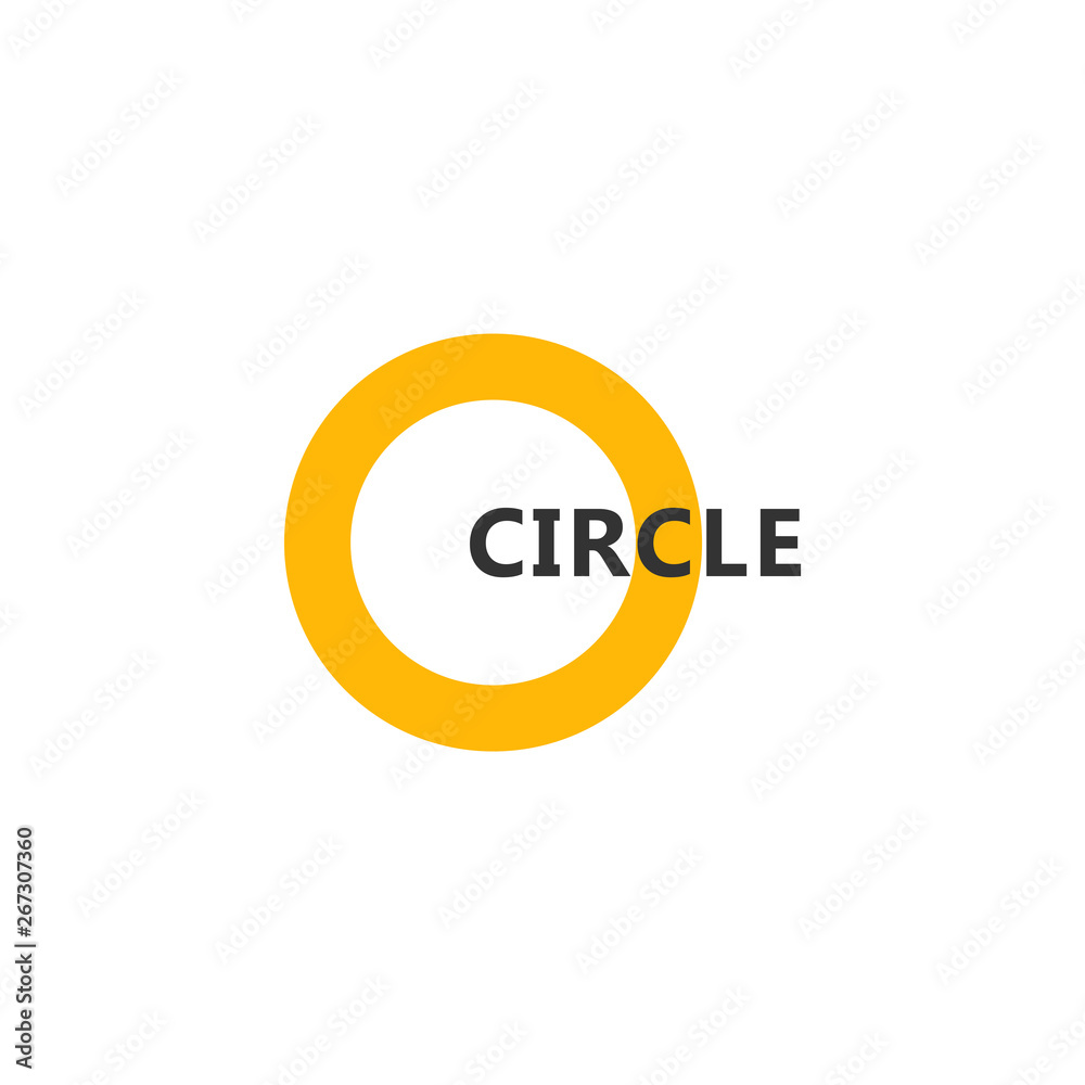 Circle logo concept design. Vector Template for your company. Circle logo concept design. Vector Template for your company.