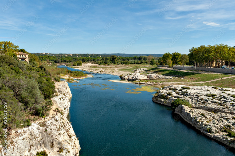 Obraz premium Pont du Gard in France