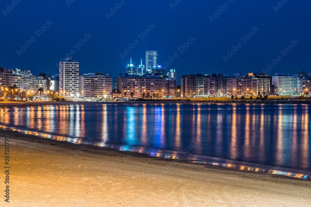 Pocitos beachfront  Montevideo  Uruguay