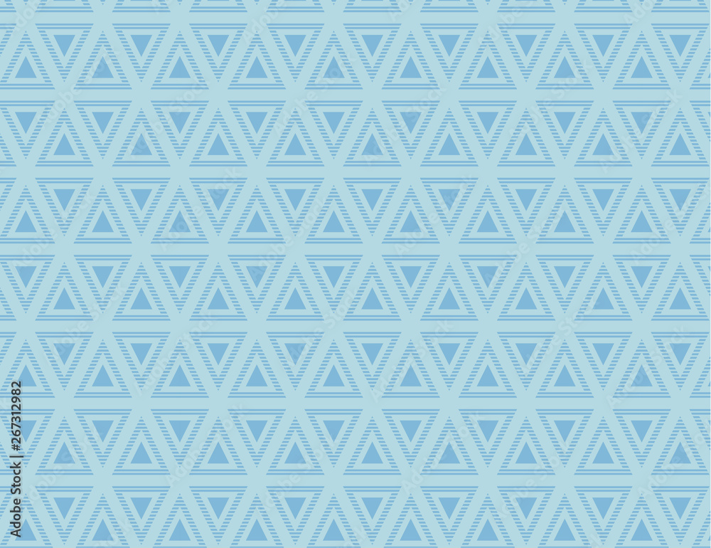 Seamless Pattern of Alternating Straight and Upside Blue Triangles in Line Design business concept Empty copy space modern abstract background Seamless Pattern of Alternating Straight and Upside Blue Triangles in Line Design business concept Empty copy space modern abstract background