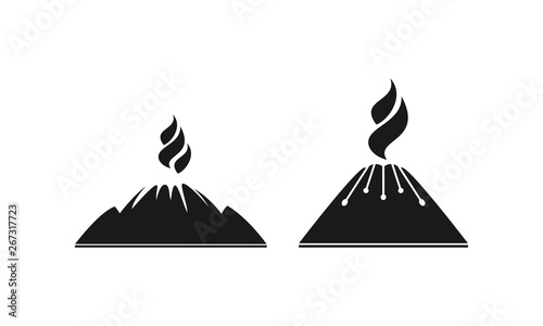 Volcano set template