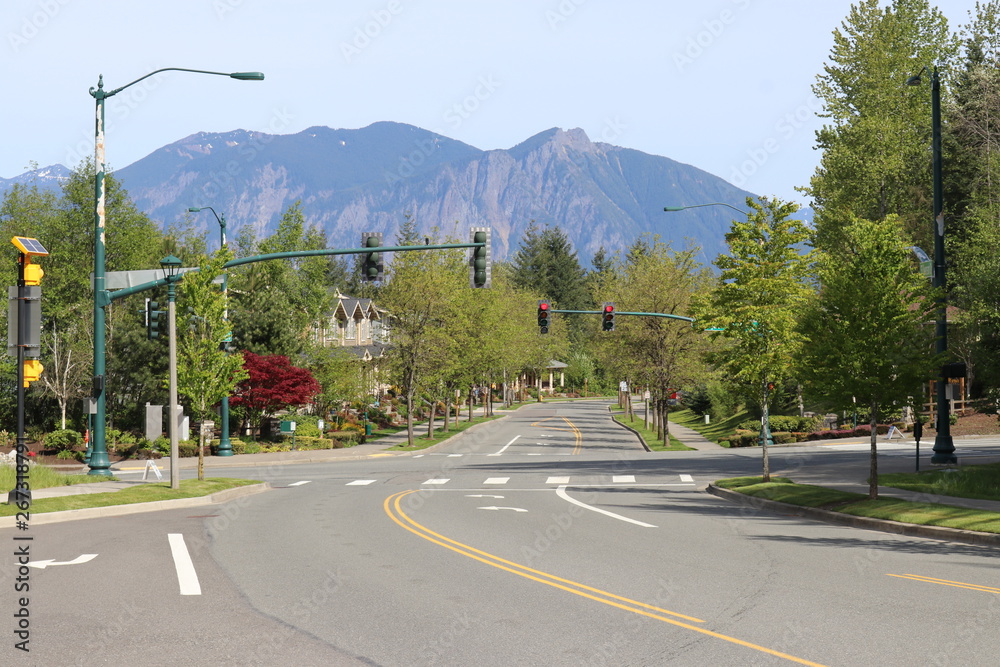 Fototapeta premium road in mountains