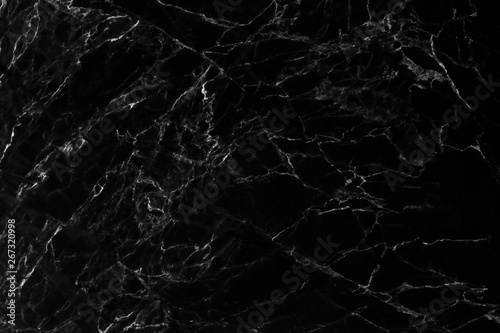 black marble pattern texture natural background, Interiors marble stone wall. © modify260