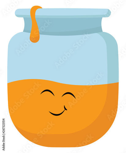 Honey, vector or color illustration.