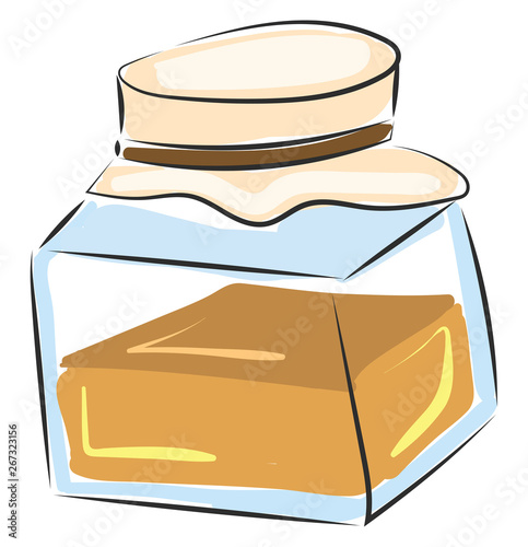 Honey, vector or color illustration.