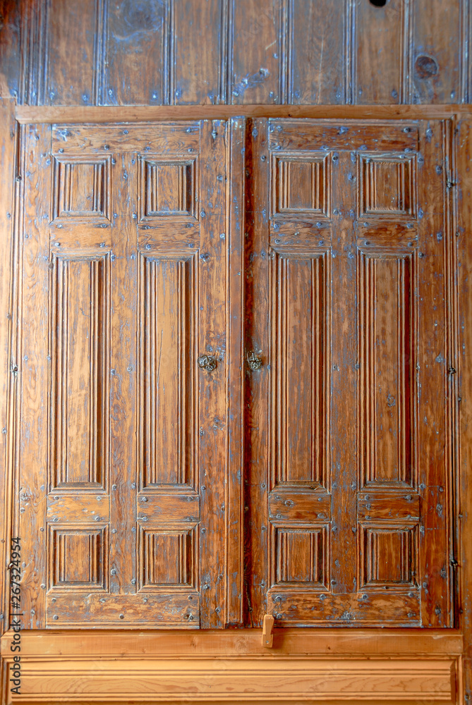Mugla, Turkey, 30 July 2012: Beautiful exterior of authentic Stone Bodrum Mansion door, Halicarnassus Mugla, Turkey, 30 July 2012: Beautiful exterior of authentic Stone Bodrum Mansion door, Halicarnassus