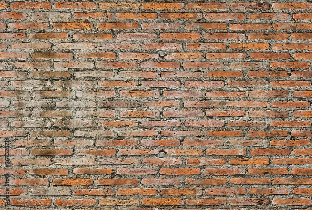 Naklejka premium Old brick texture background