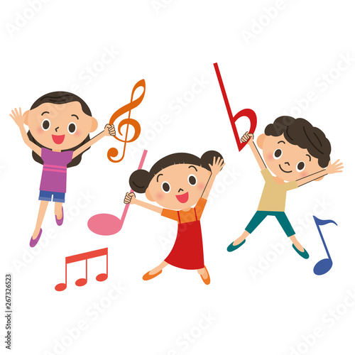 リトミックと子供達